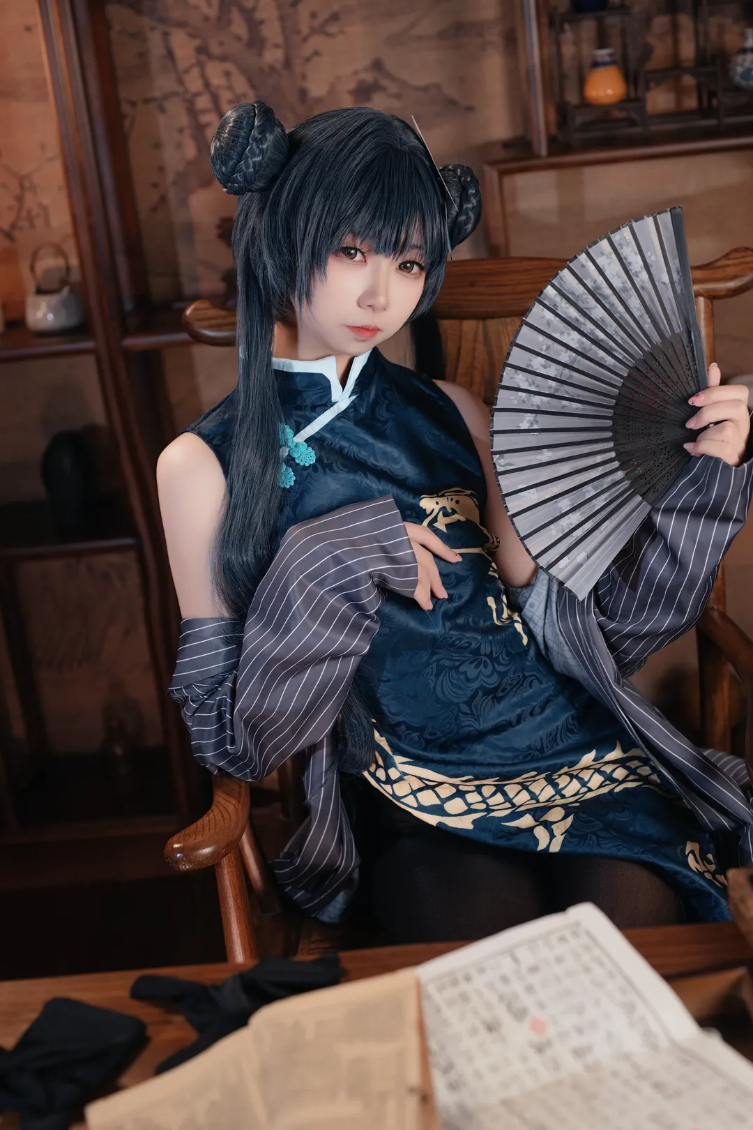 角色扮演, 二次元摄影, 蔚蓝档案, 龙华妃咲cos, 国风cosplay - 第2张