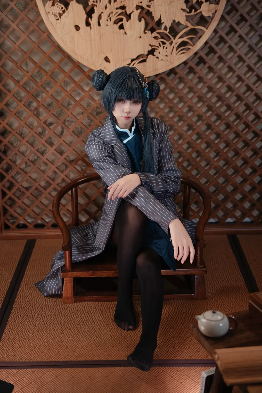 角色扮演, 二次元摄影, 蔚蓝档案, 龙华妃咲cos, 国风cosplay
