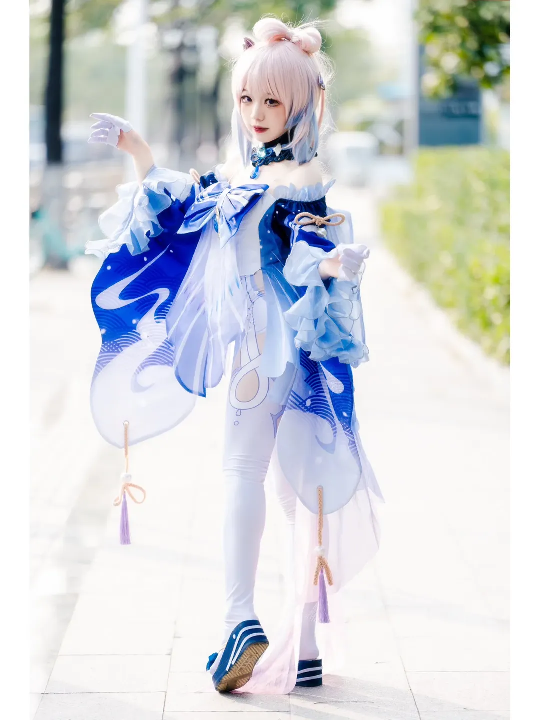 原神, 漫展返图, 珊瑚宫心海cos, cosplay摄影, 广州cpsp展 - 第1张