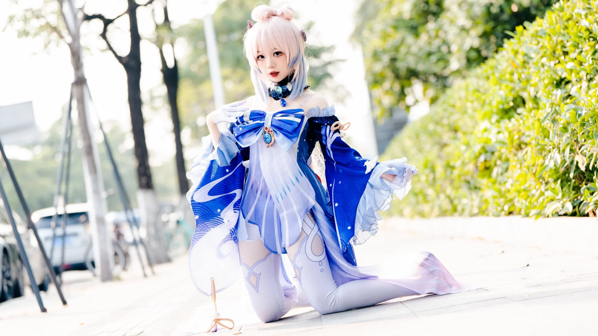 原神, イベント写真, 珊瑚宮心海 コスプレ, コスプレ撮影, 広州CPSP展