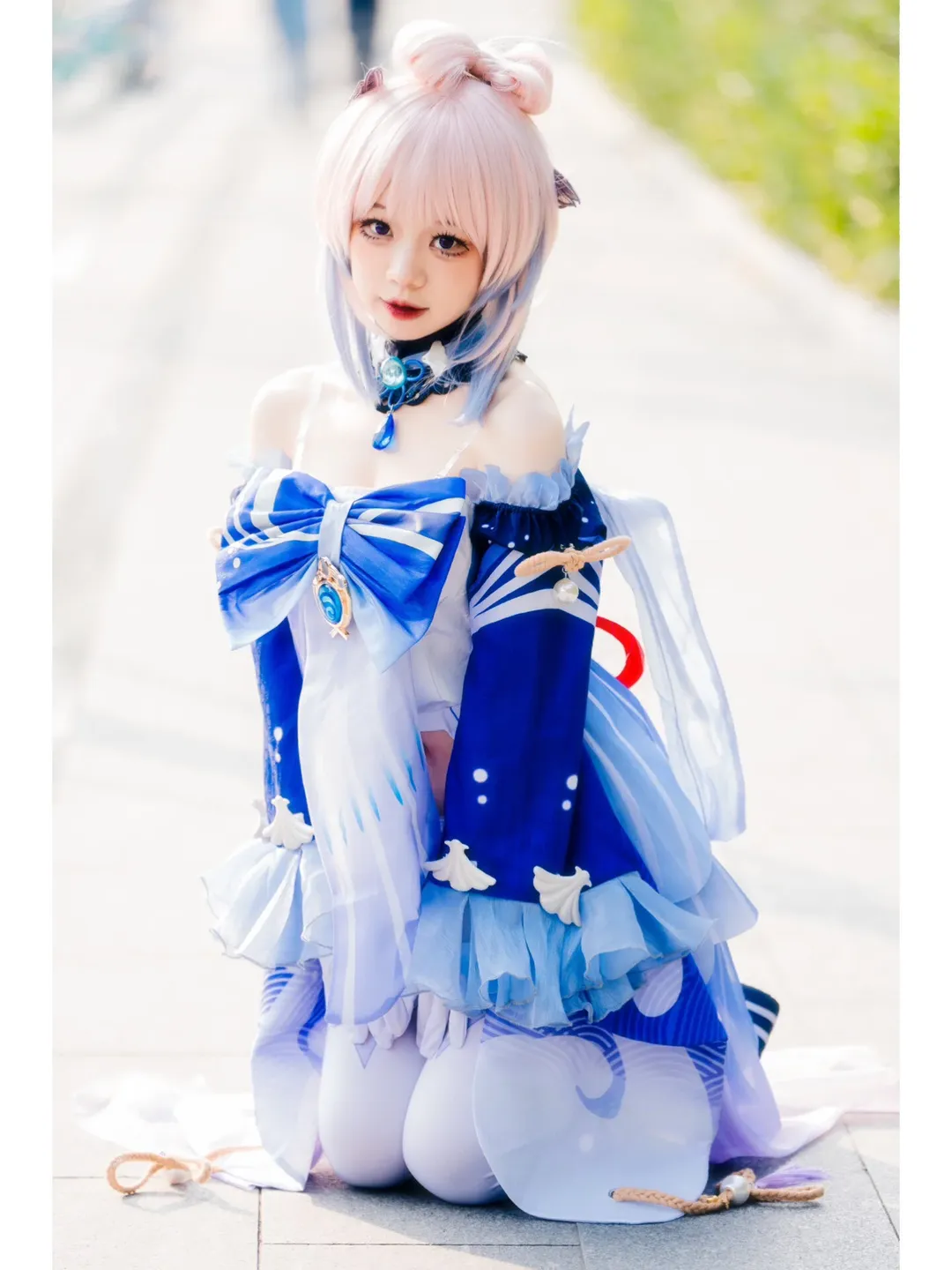 原神, 漫展返图, 珊瑚宫心海cos, cosplay摄影, 广州cpsp展 - 第4张