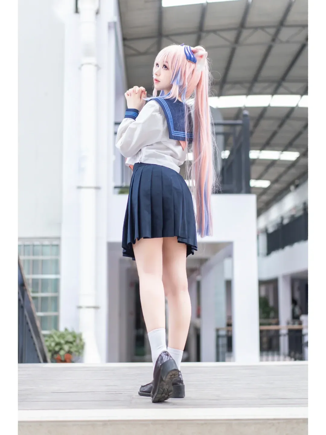 Genshin Impact, cosplay, Sangonomiya Kokomi cosplay, Guangzhou Anime Convention, JK uniform - Image 7