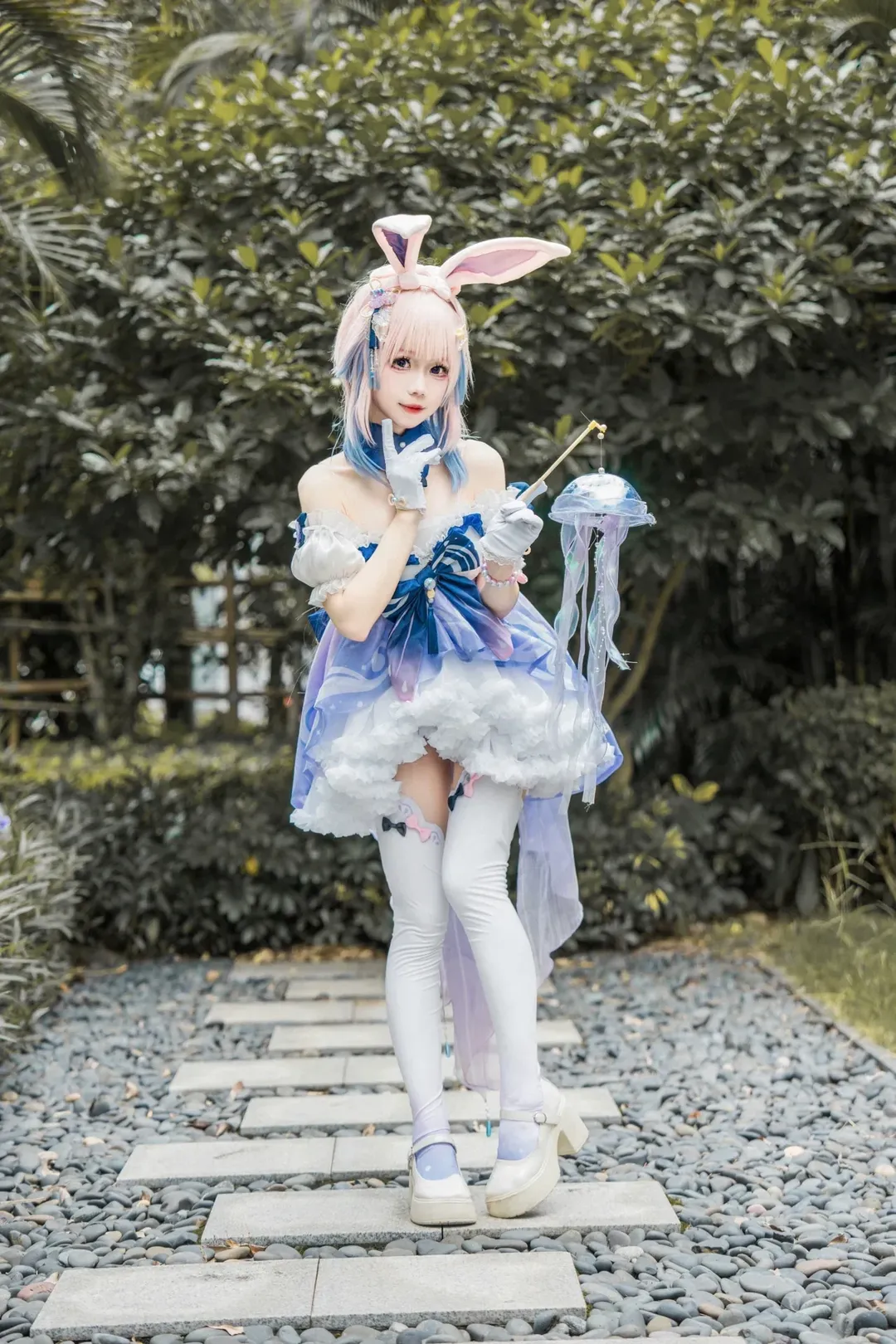原神, 珊瑚宮心海 コスプレ, 広州アニメ展, コスプレコーディネート, クラゲうさぎ - 1枚目
