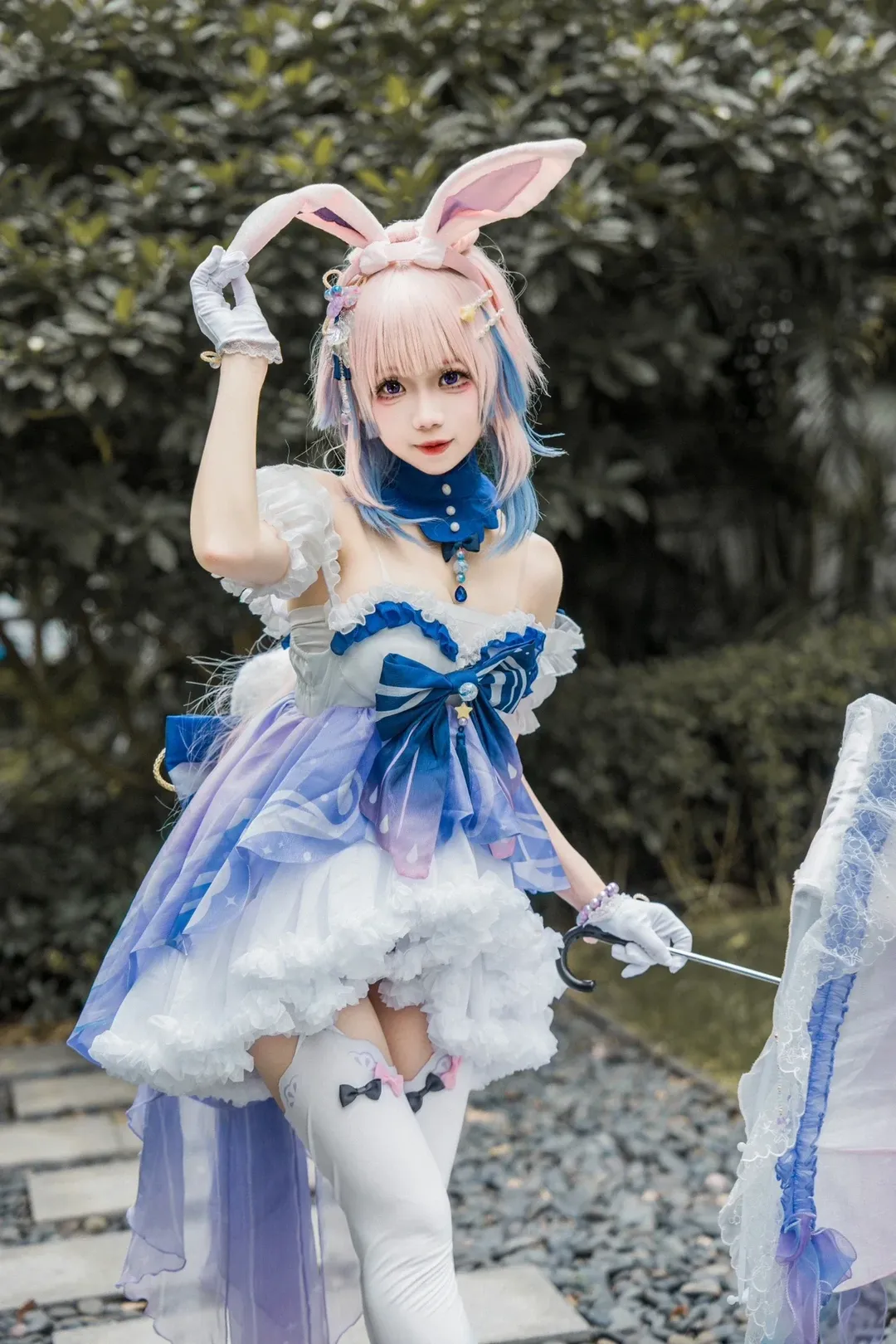 原神, 珊瑚宮心海 コスプレ, 広州アニメ展, コスプレコーディネート, クラゲうさぎ - 2枚目