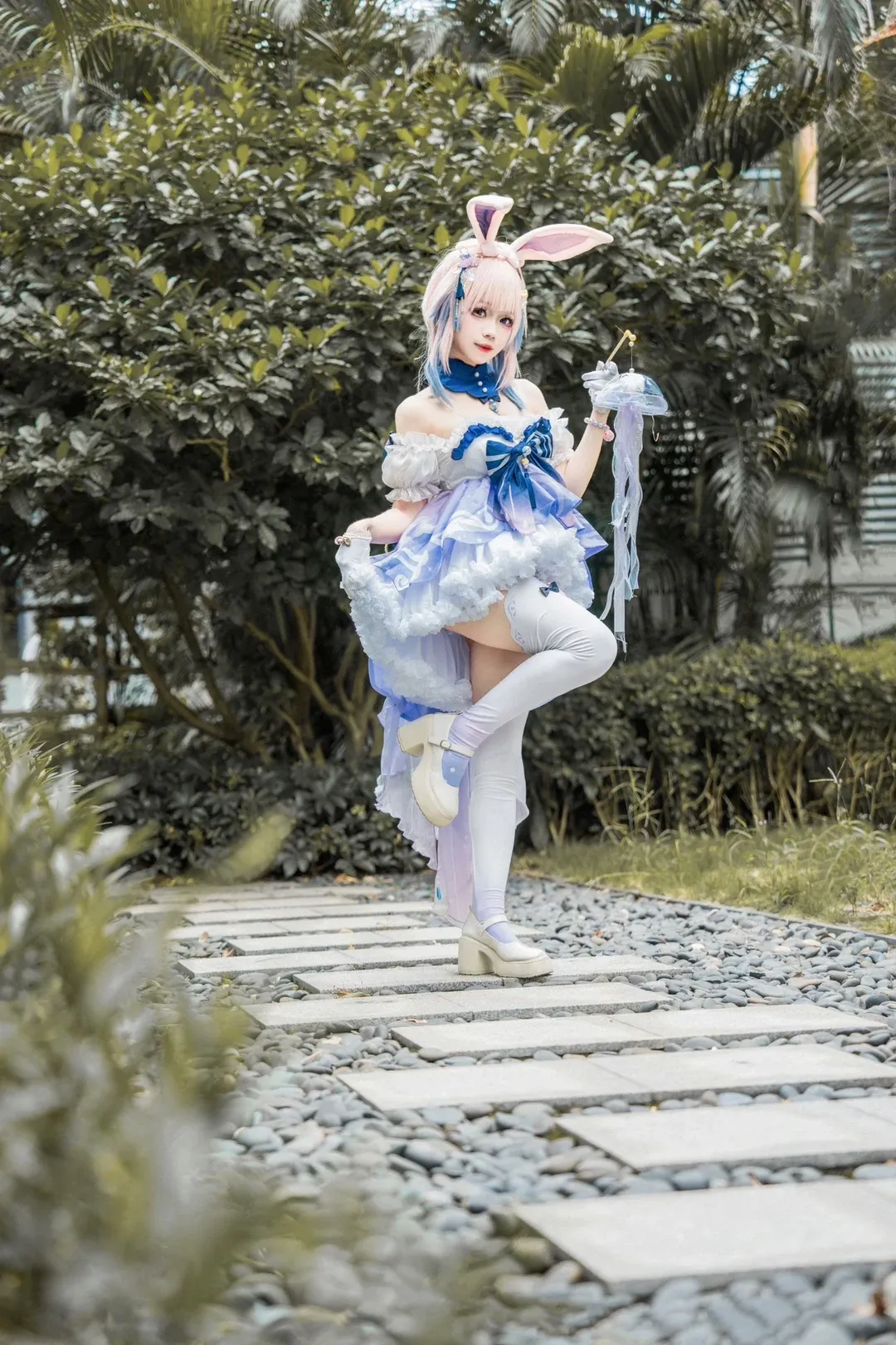 原神, 珊瑚宮心海 コスプレ, 広州アニメ展, コスプレコーディネート, クラゲうさぎ - 3枚目