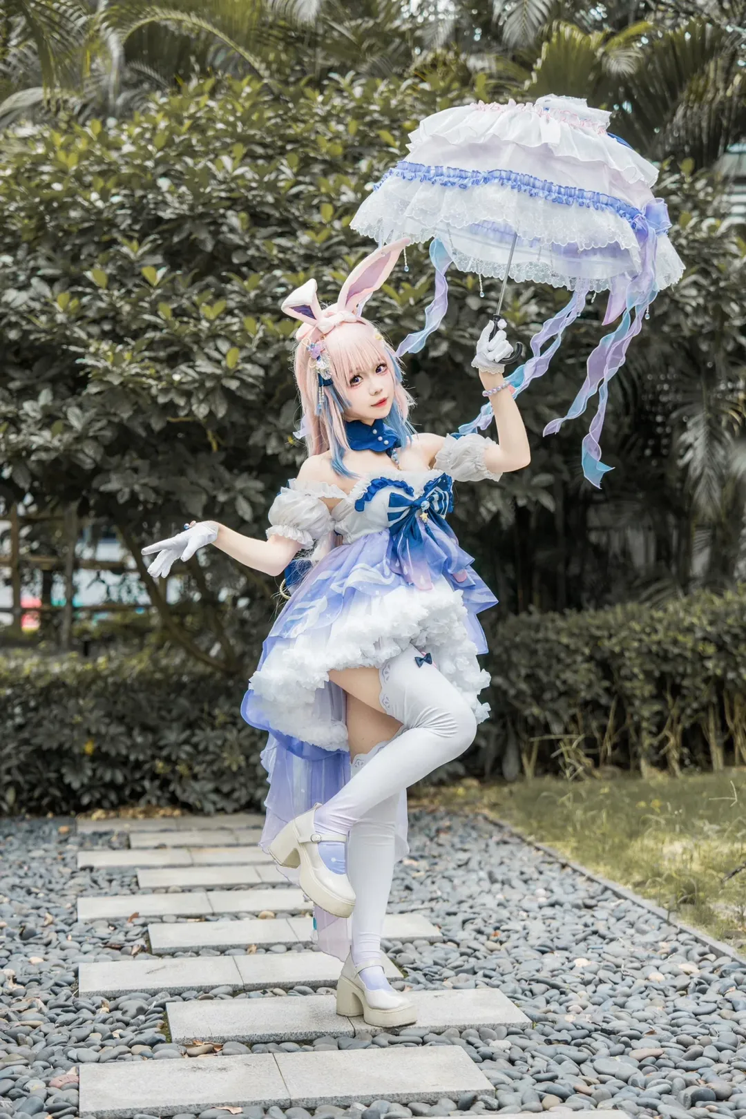 原神, 珊瑚宮心海 コスプレ, 広州アニメ展, コスプレコーディネート, クラゲうさぎ - 6枚目