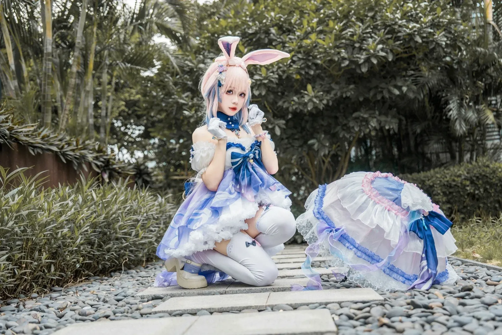 原神, 珊瑚宮心海 コスプレ, 広州アニメ展, コスプレコーディネート, クラゲうさぎ - 7枚目