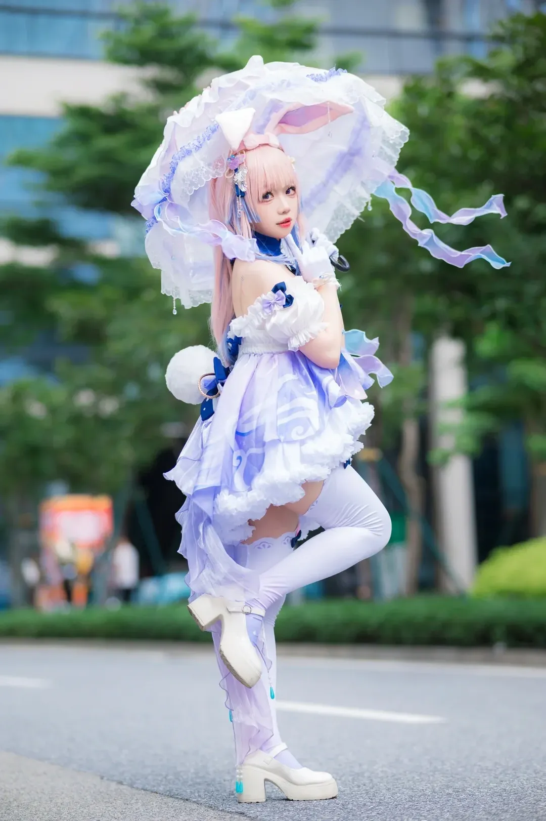 原神, cosplay, 漫展返图, 珊瑚宫心海cos, 广州漫展 - 第4张