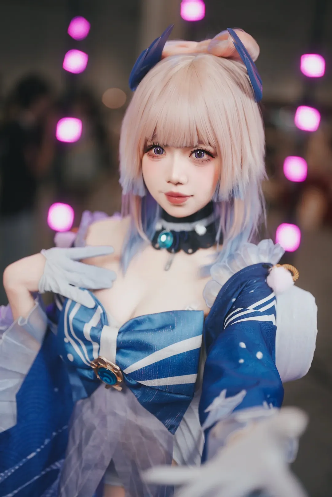 原神, 珊瑚宮心海 コスプレ, 広州アニメ展, コスプレ撮影, 次元方舟 - 2枚目