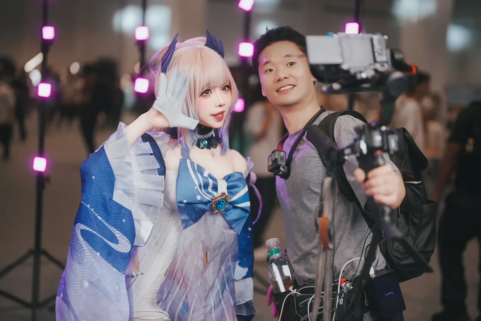 原神, 珊瑚宮心海 コスプレ, 広州アニメ展, コスプレ撮影, 次元方舟 - 5枚目