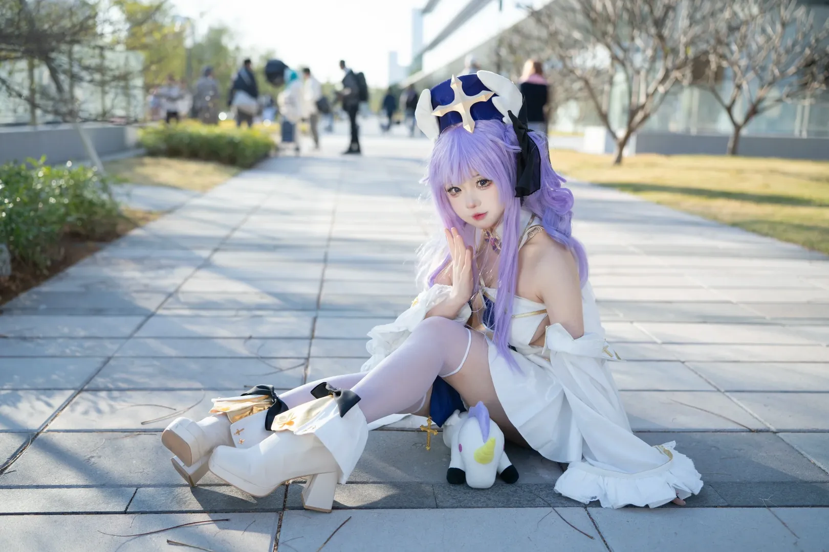 碧蓝航线, 二次元cosplay, 独角兽cos, 广州萤火虫漫展, 漫展场外摄影 - 第6张