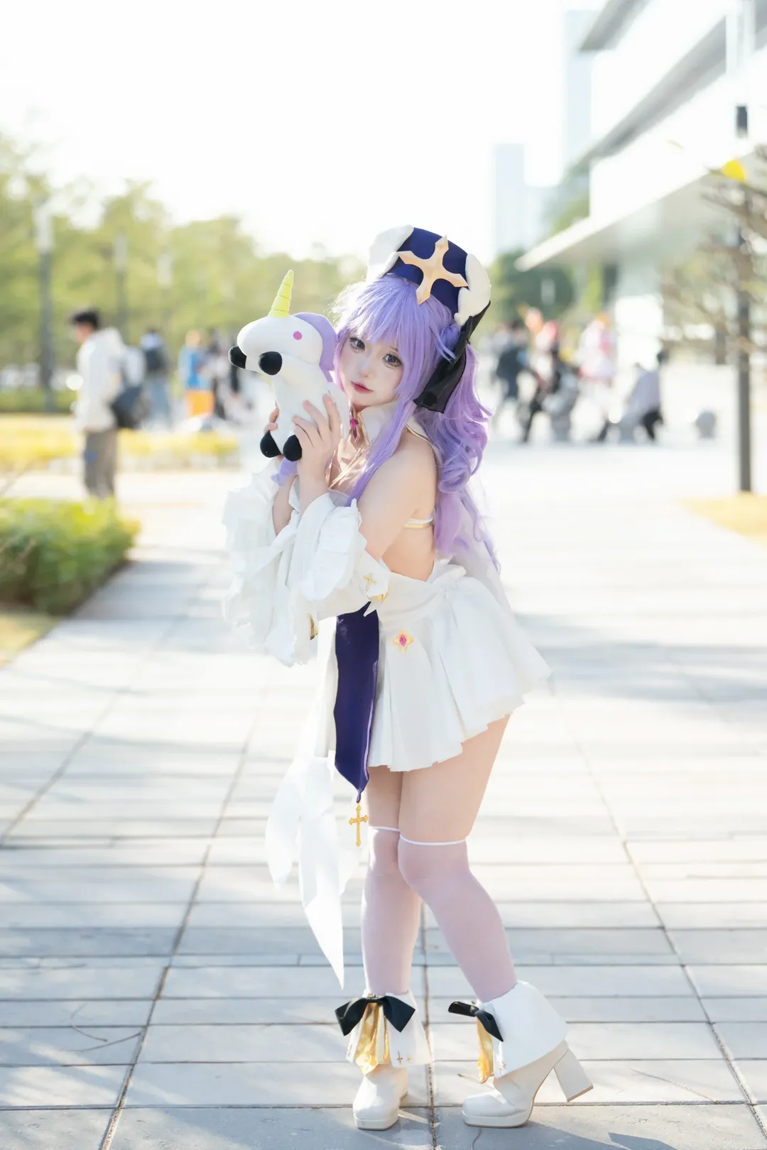碧蓝航线, 二次元cosplay, 独角兽cos, 广州萤火虫漫展, 漫展场外摄影 - 第7张