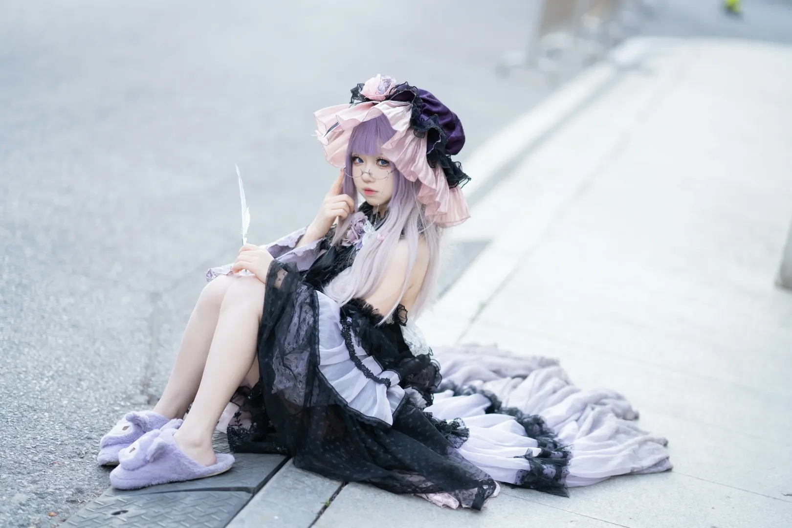 Touhou Project, Convention photos, Guangzhou Anime Convention, Patchouli cosplay, Hatsumonogatari Anime Convention - Image 11