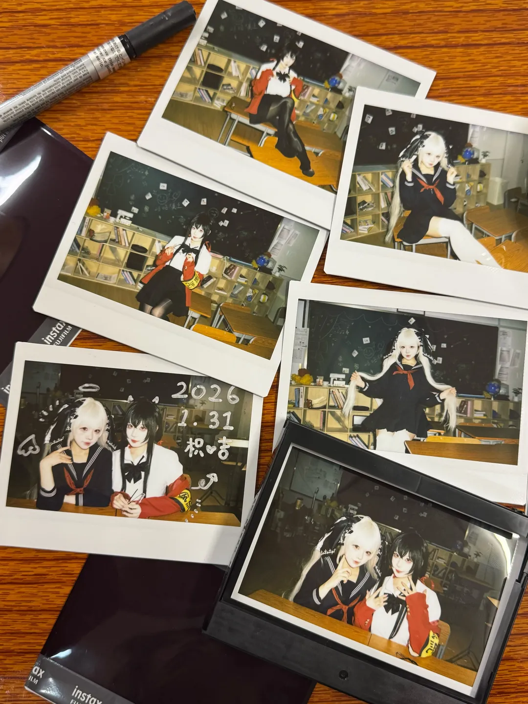 碧蓝航线, 二次元cosplay, 可畏cos, 教室写真, 水手服JK - 第3张
