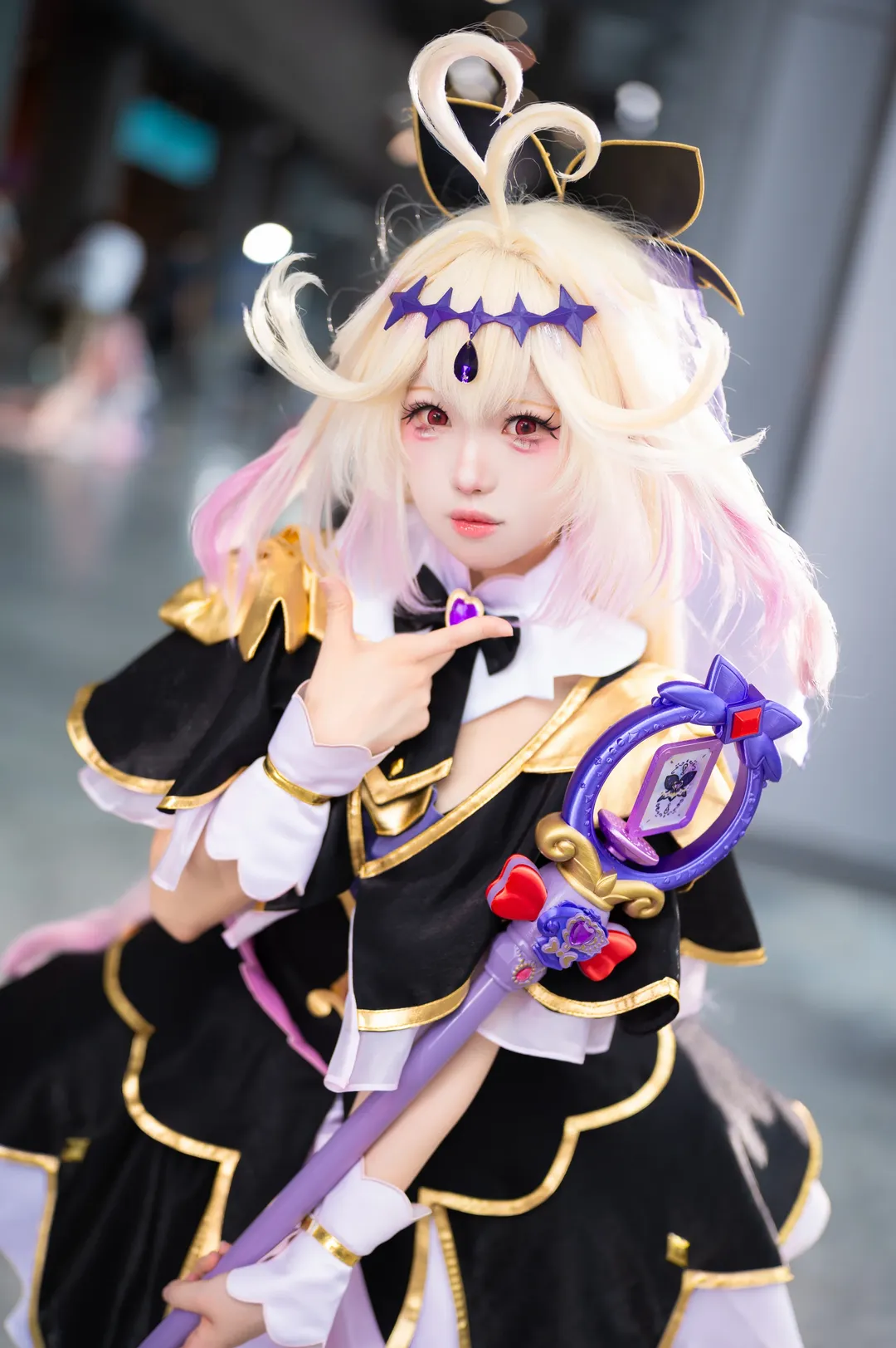 森亞露露卡cos, 名偵探光之美少女, cosplay場照, 廣州螢火蟲漫展, 魔法少女cosplay - 第1張