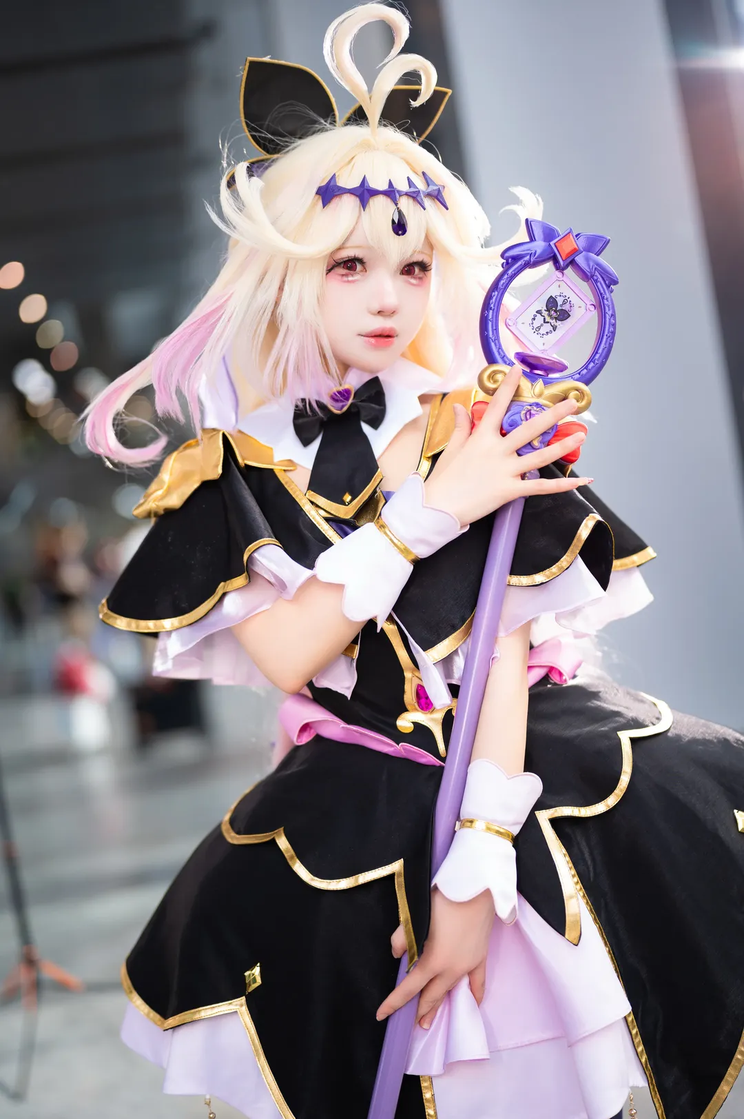 森亞露露卡cos, 名偵探光之美少女, cosplay場照, 廣州螢火蟲漫展, 魔法少女cosplay - 第3張