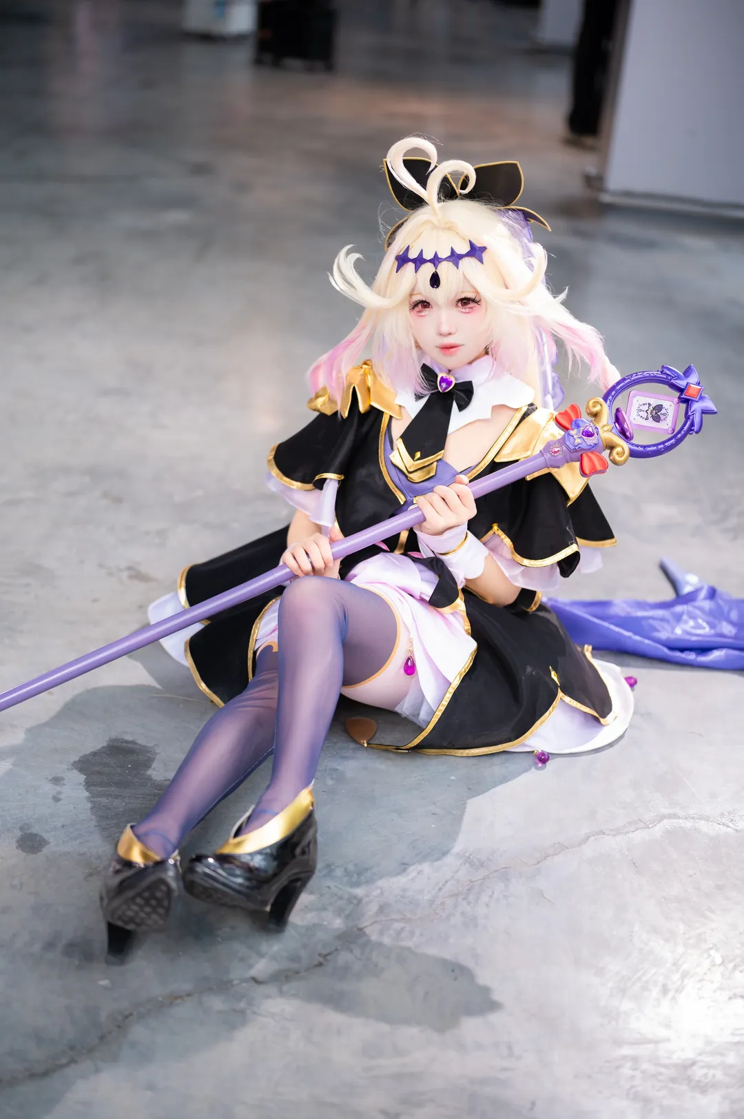 森亞露露卡cos, 名偵探光之美少女, cosplay場照, 廣州螢火蟲漫展, 魔法少女cosplay - 第4張