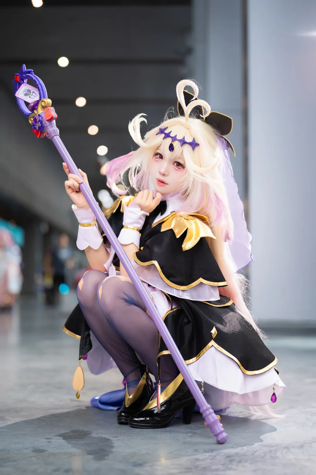 森亞露露卡cos, 名偵探光之美少女, cosplay場照, 廣州螢火蟲漫展, 魔法少女cosplay - 第5張