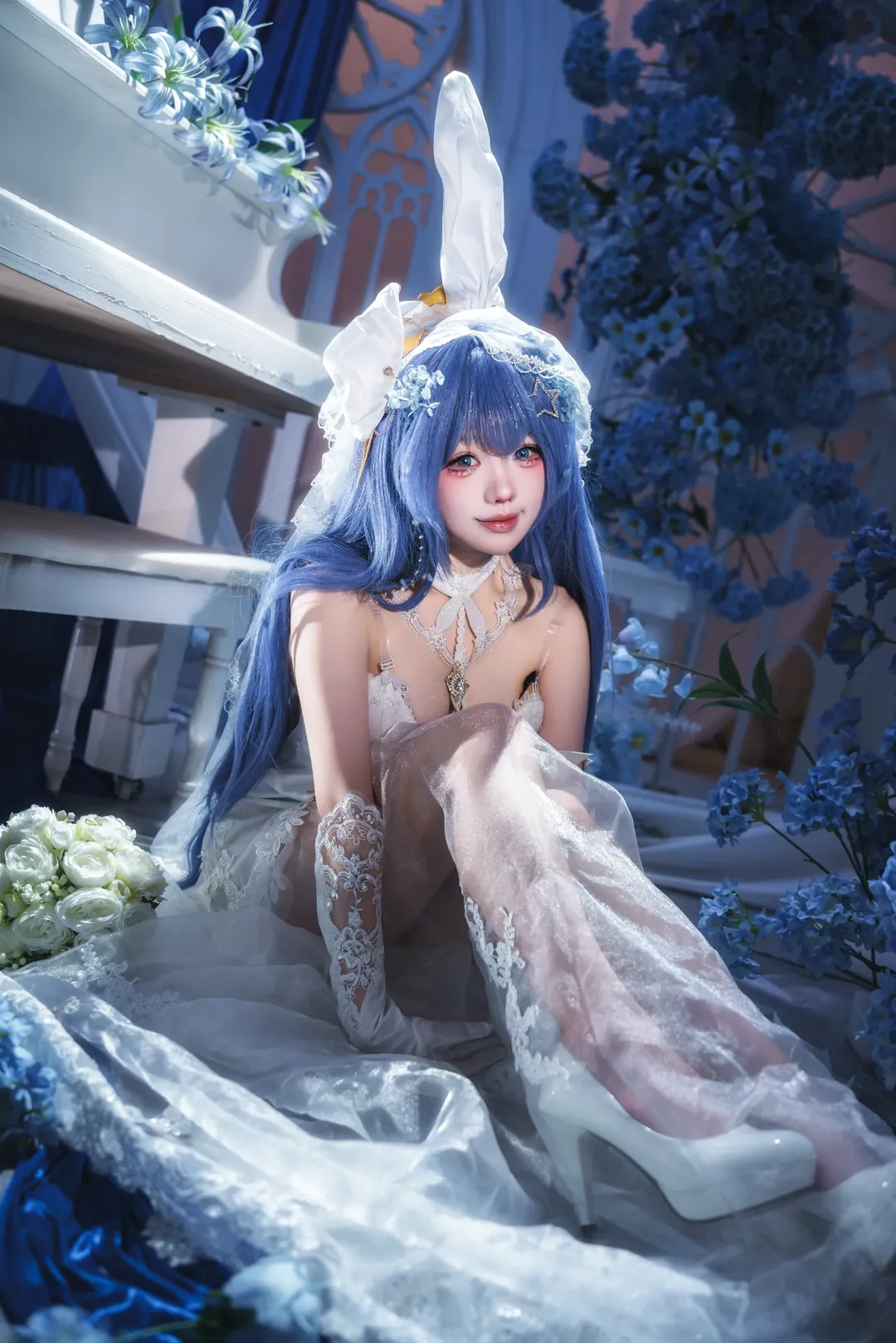 碧藍航線, 花嫁cos, cosplay攝影, 花園新澤西cos, 白紗寫真
