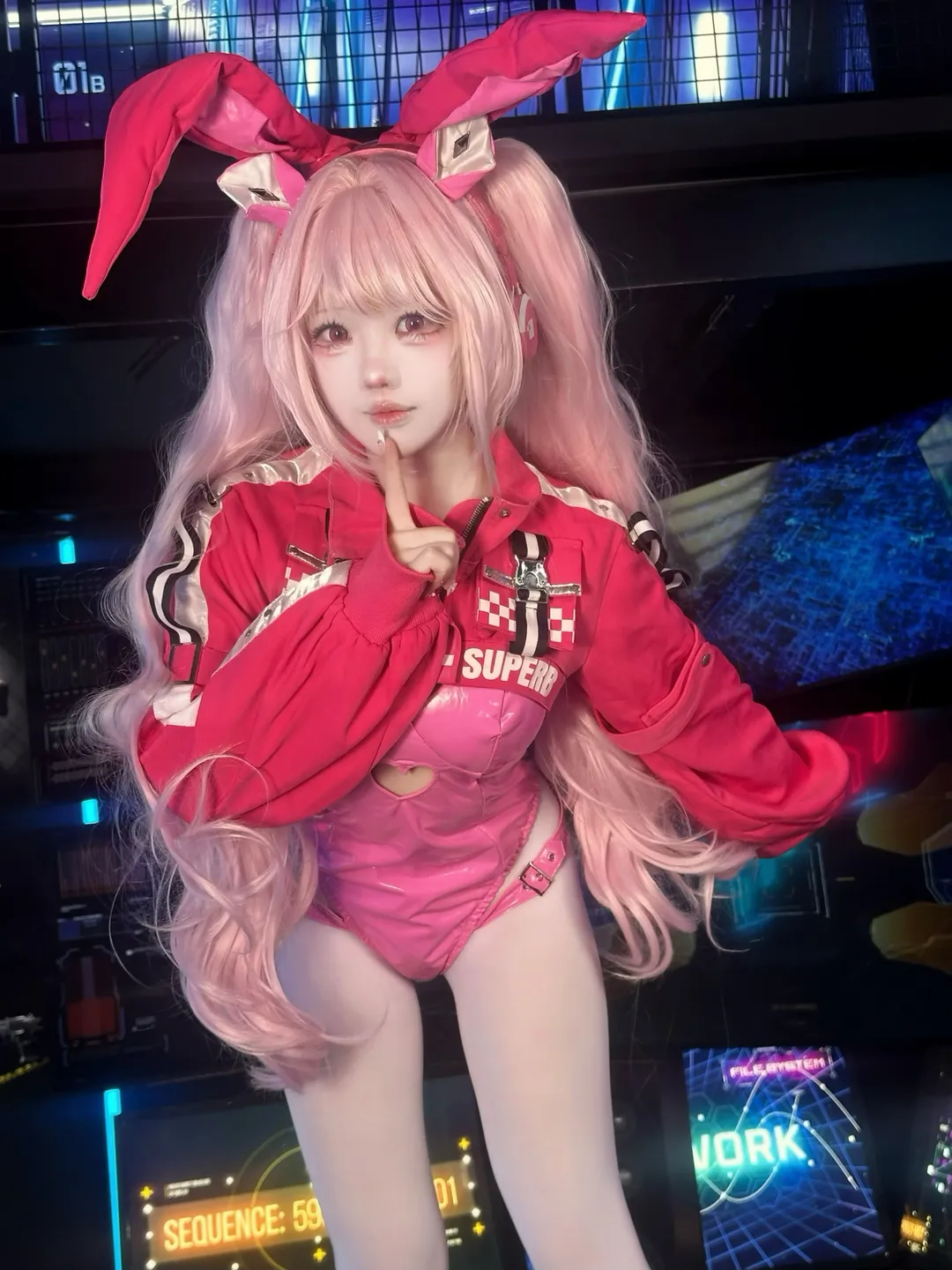 爱丽丝cos, 兔女郎, nikke胜利女神, 广州摄影会, 赛博摄影 - 第2张