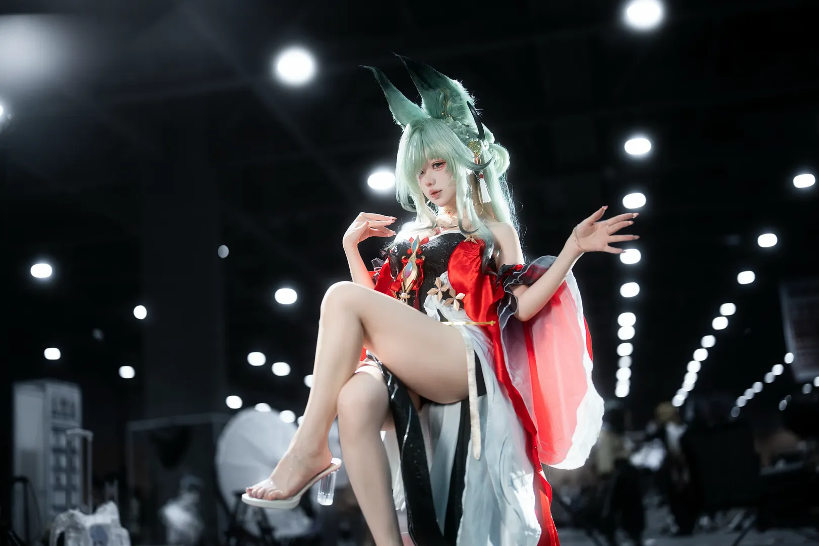 鸣潮, cosplay, 广州漫展, 萤火虫动漫游戏嘉年华, 心月弗cos - 第9张