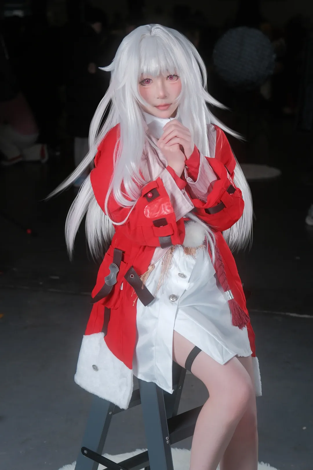 二次元摄影, 崩坏星穹铁道, 漫展场照, 克拉拉cos, 银发cosplay - 第3张