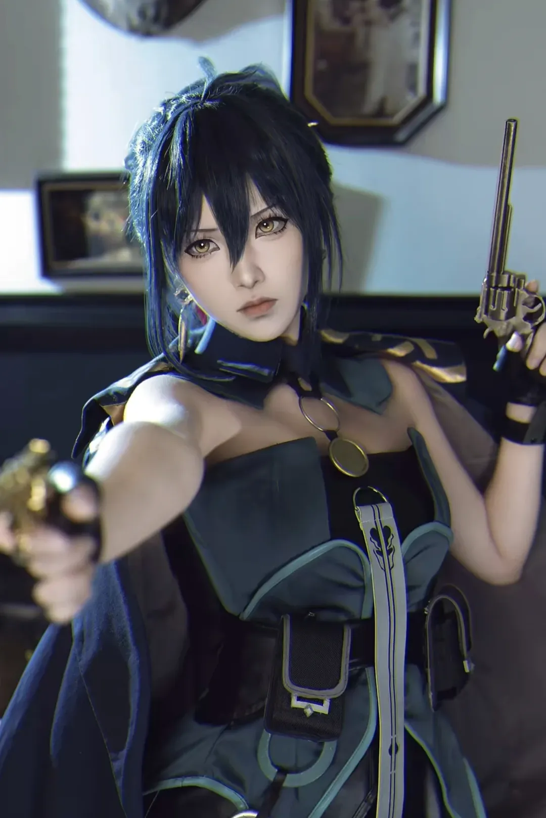 cosplay正片, 游戏角色扮演, 国风游戏cos, 龙井cos, 新月同行 - 第2张