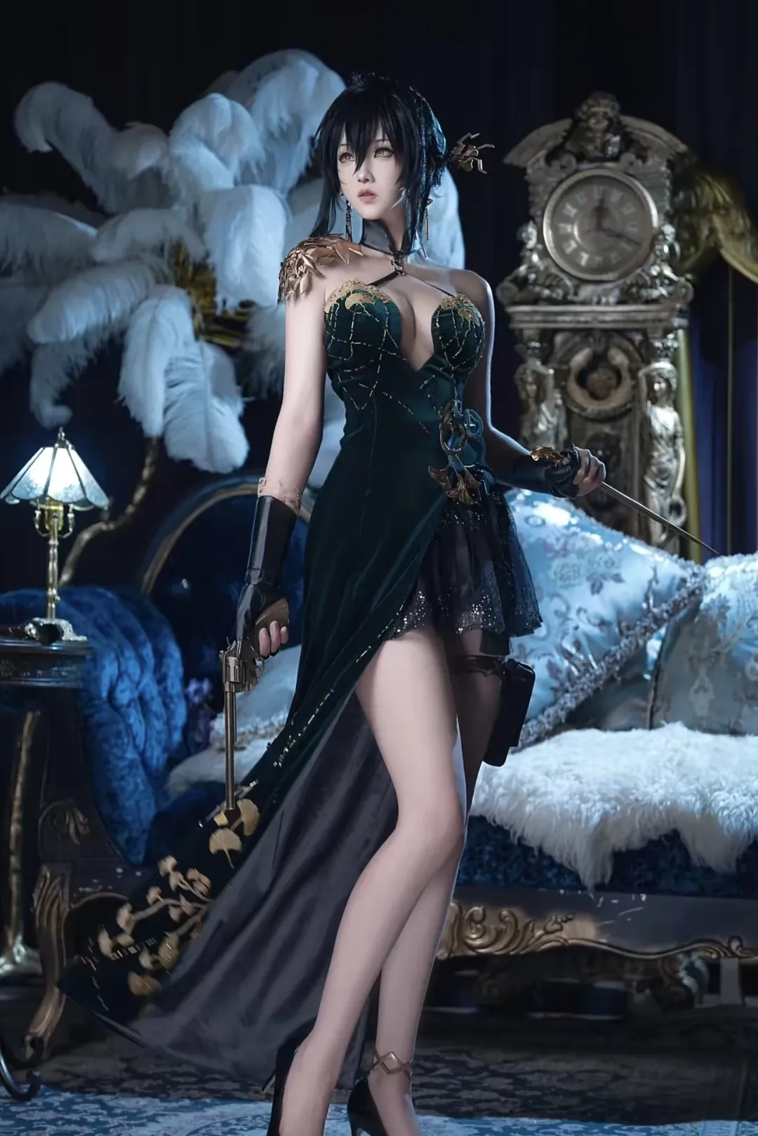 cosplay正片, 遊戲角色扮演, 國風遊戲cos, 龍井cos, 新月同行