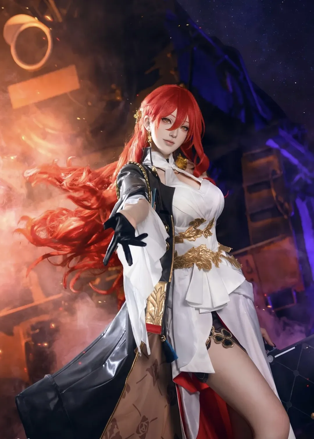 崩坏星穹铁道, 姬子cos, cosplay正片, 二次元穿搭, 废土风摄影