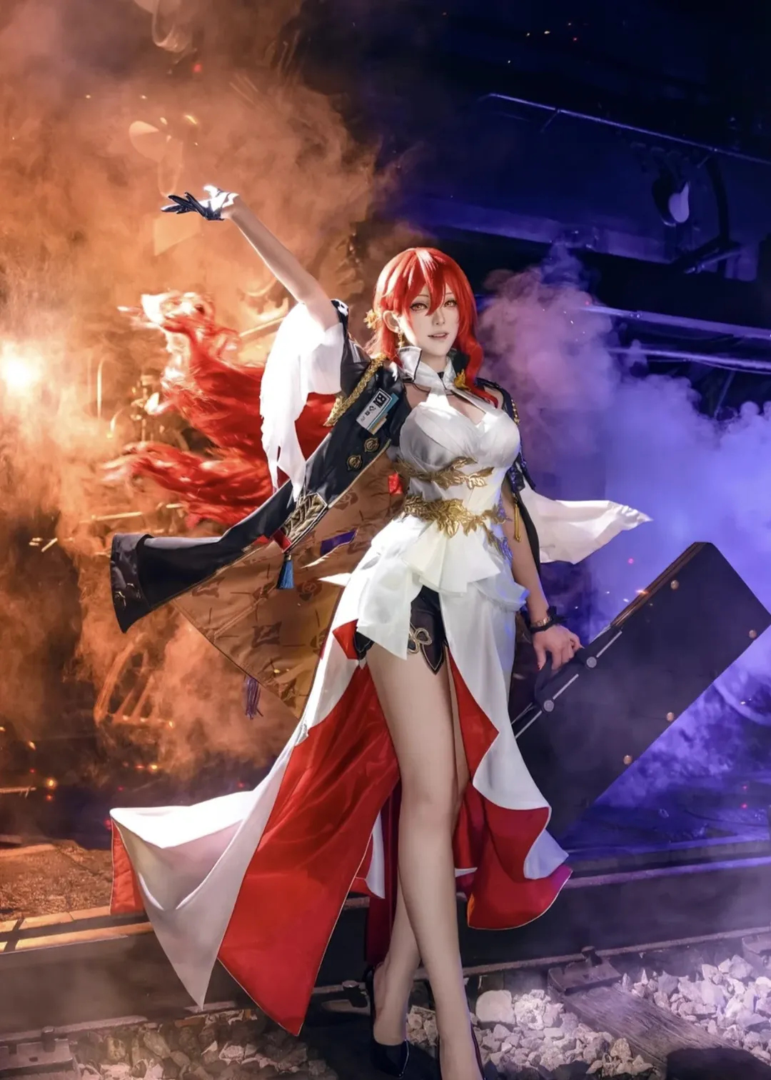 崩坏星穹铁道, 姬子cos, cosplay正片, 二次元穿搭, 废土风摄影 - 第6张