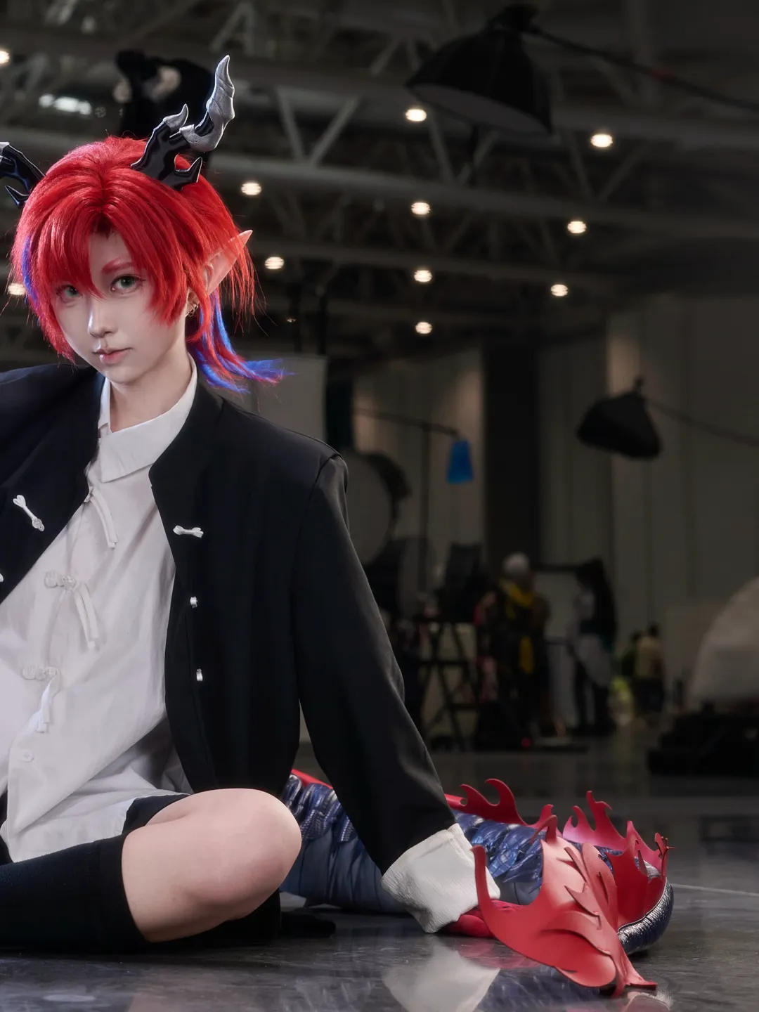 漫展返图, 二次元cosplay, 明日方舟, 国风穿搭, 余cos - 第2张