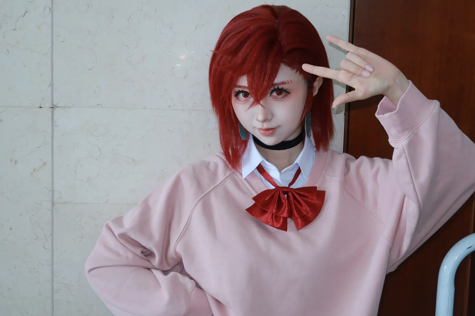 漫展返图, cosplay日常, 二次元穿搭, 绫濑桃cos, 胆大党