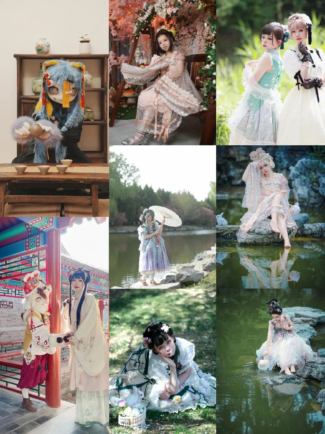 cosplay日常, lolita穿搭, 汉服摄影, 兽装fursuit, 哥特蒸汽朋克 - 第3张