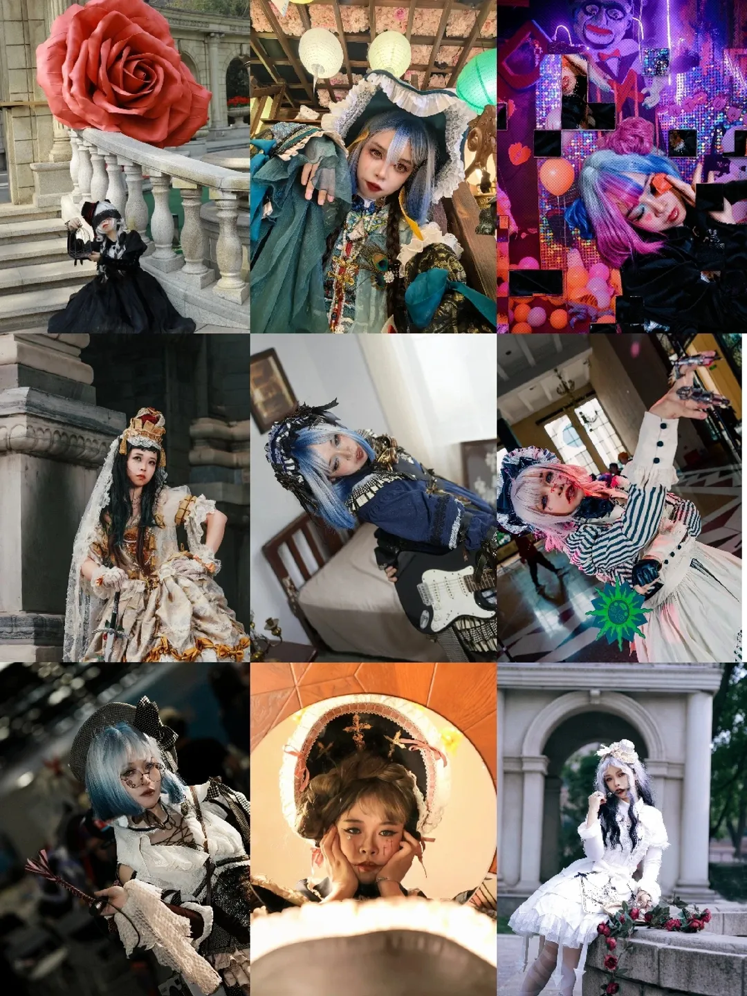 cosplay日常, lolita穿搭, 汉服摄影, 兽装fursuit, 哥特蒸汽朋克 - 第4张