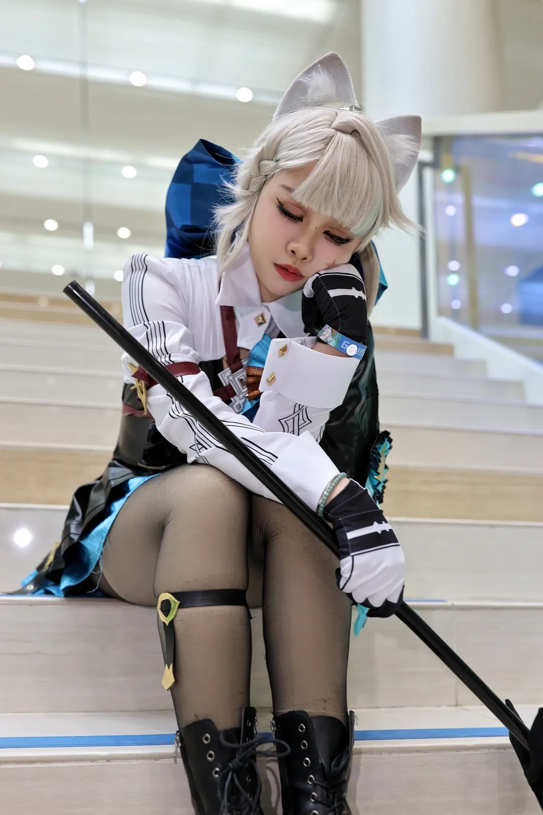 Genshin Impact, Convention photo, Lynette Cosplay, Cosplay photoshoot, Convention photos - Image 6