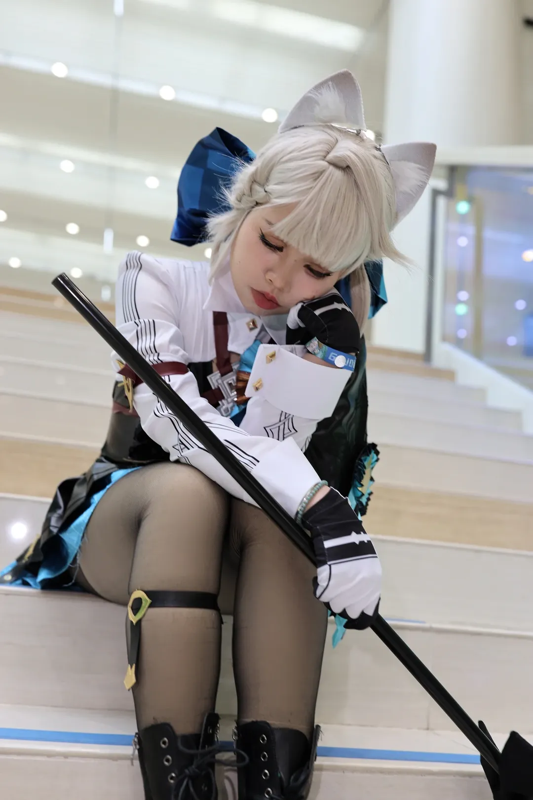 Genshin Impact, Convention photo, Lynette Cosplay, Cosplay photoshoot, Convention photos - Image 7