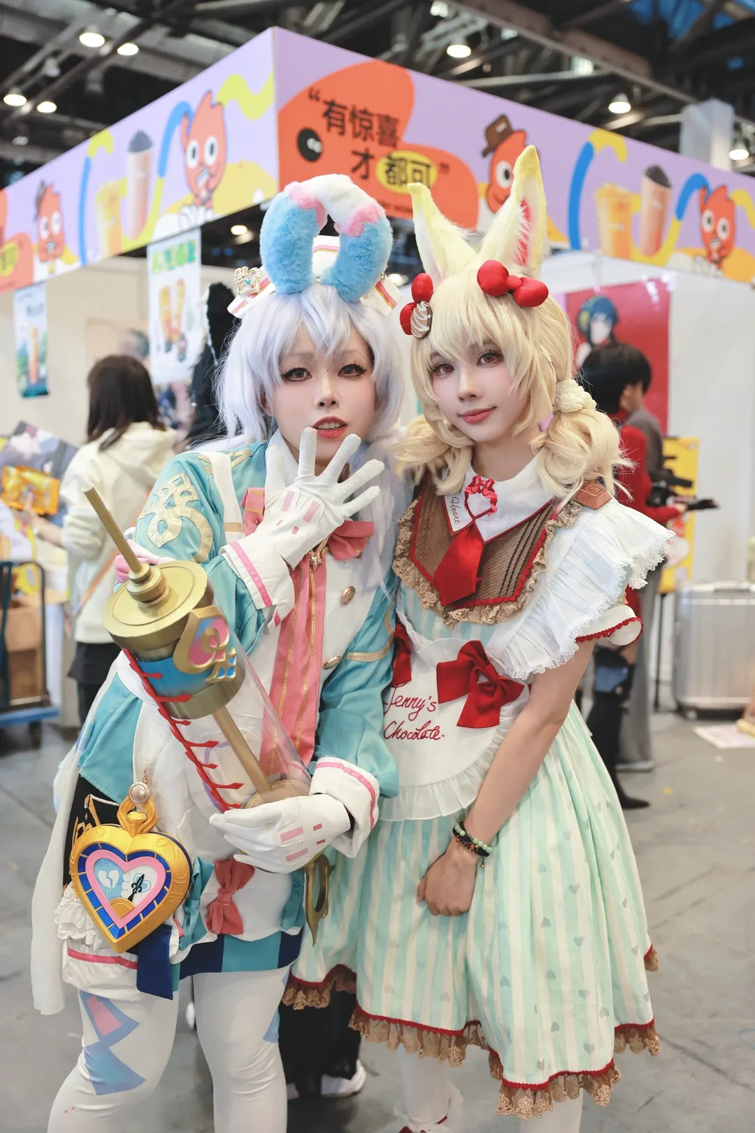 cosplay, 北京漫展, 漫展集邮, ijoy, 展台合影 - 第5张