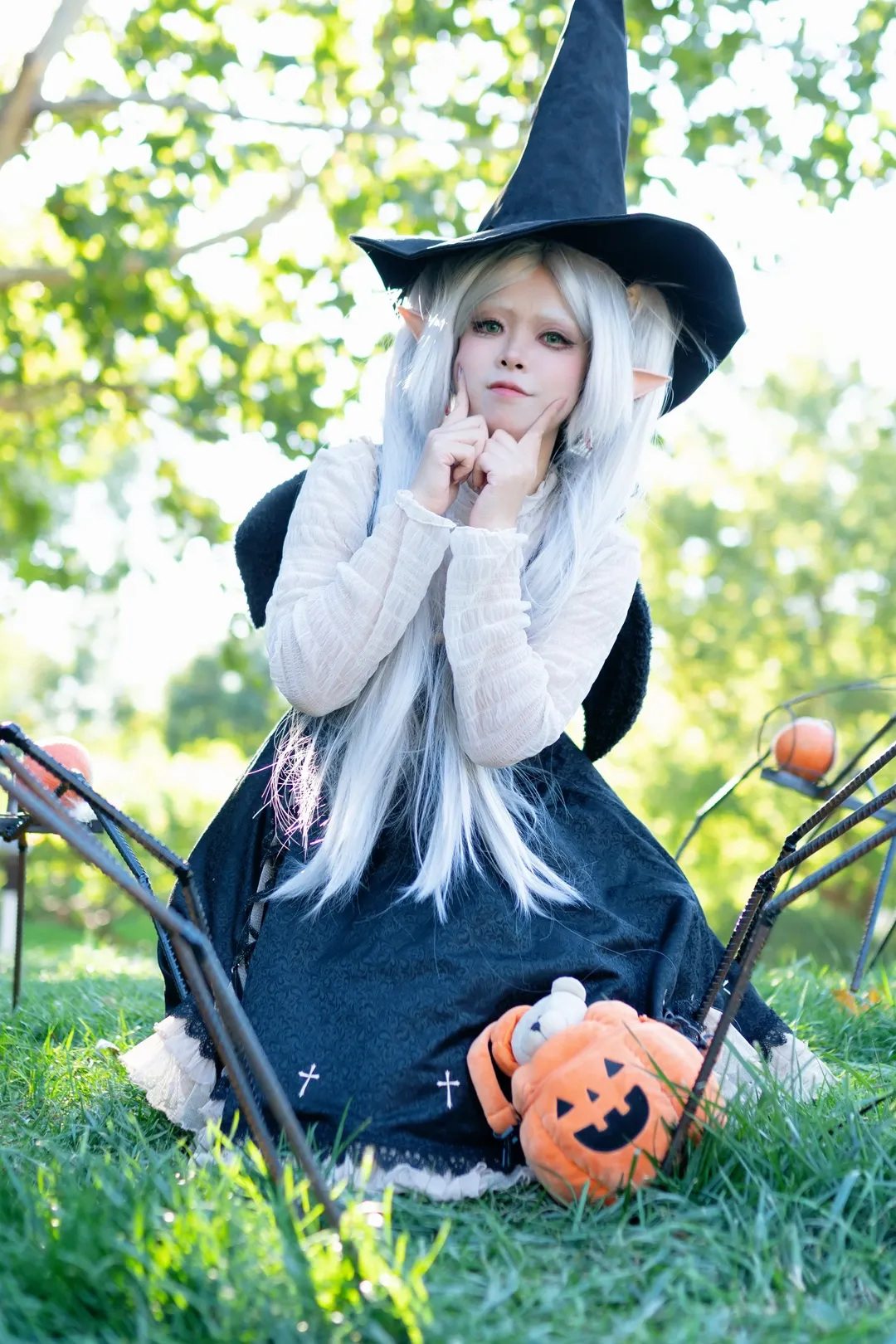 cosplay, cos正片, 葬送的芙莉莲, 芙莉莲cos, 万圣节 - 第12张