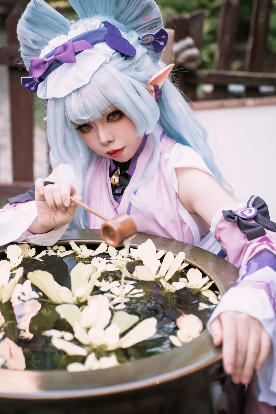 原神, cosplay, 二次元摄影, 和风, 梦见月瑞希cos