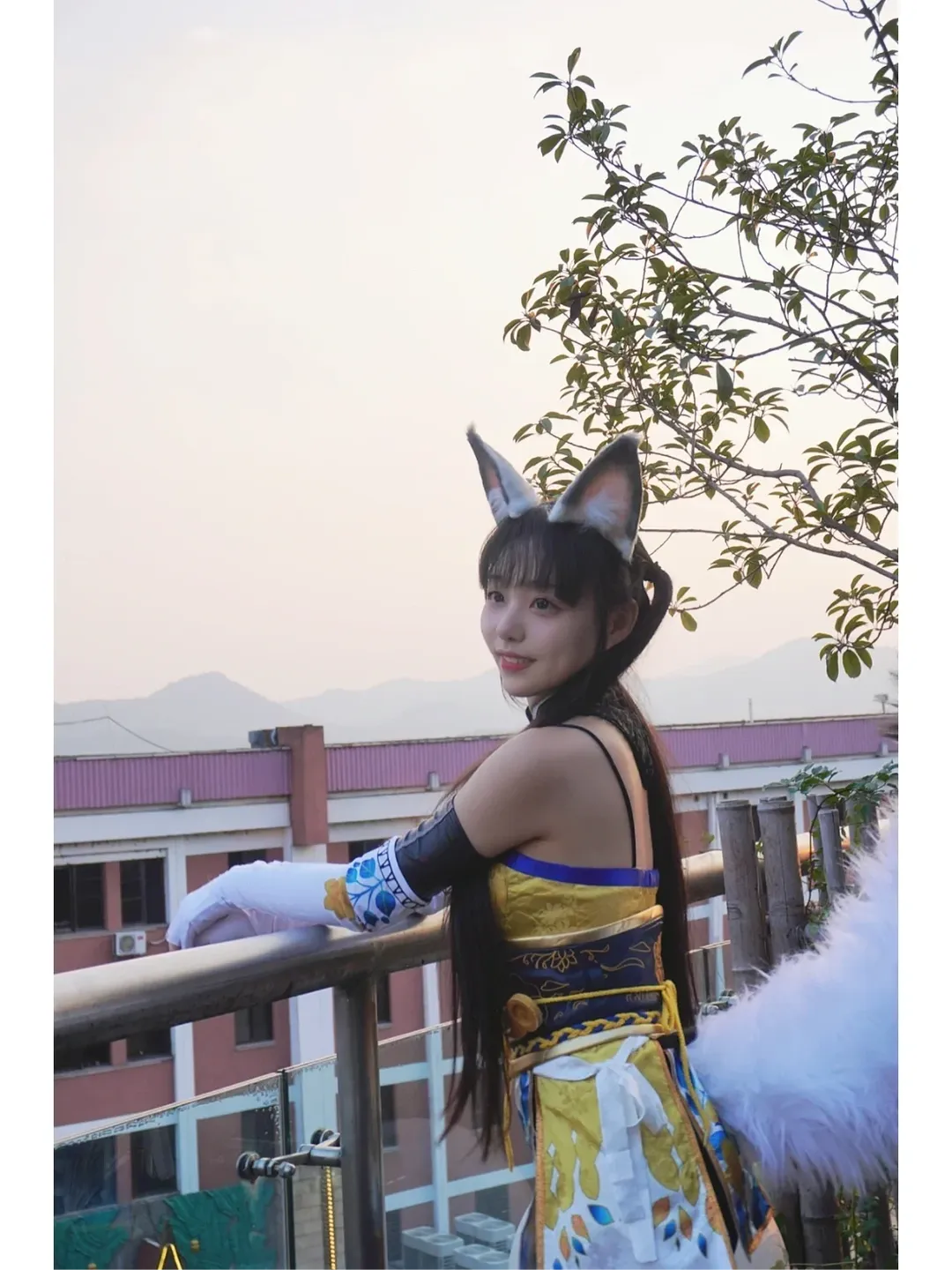 户外摄影, 永劫无间, cosplay日常, 胡桃cos, 黑丝穿搭 - 第3张