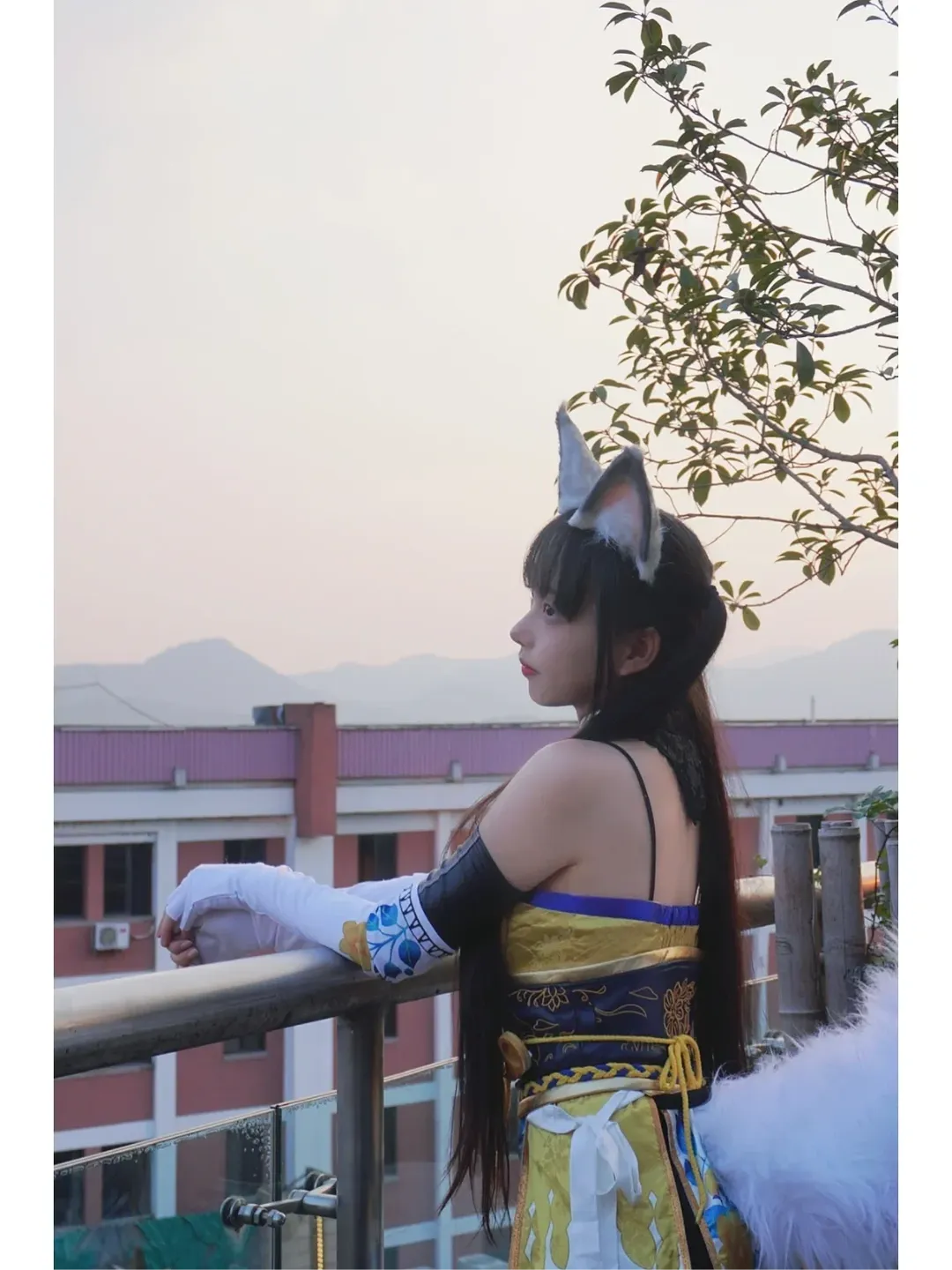 户外摄影, 永劫无间, cosplay日常, 胡桃cos, 黑丝穿搭 - 第4张
