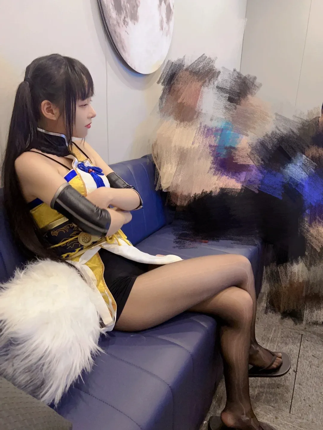户外摄影, 永劫无间, cosplay日常, 胡桃cos, 黑丝穿搭 - 第8张