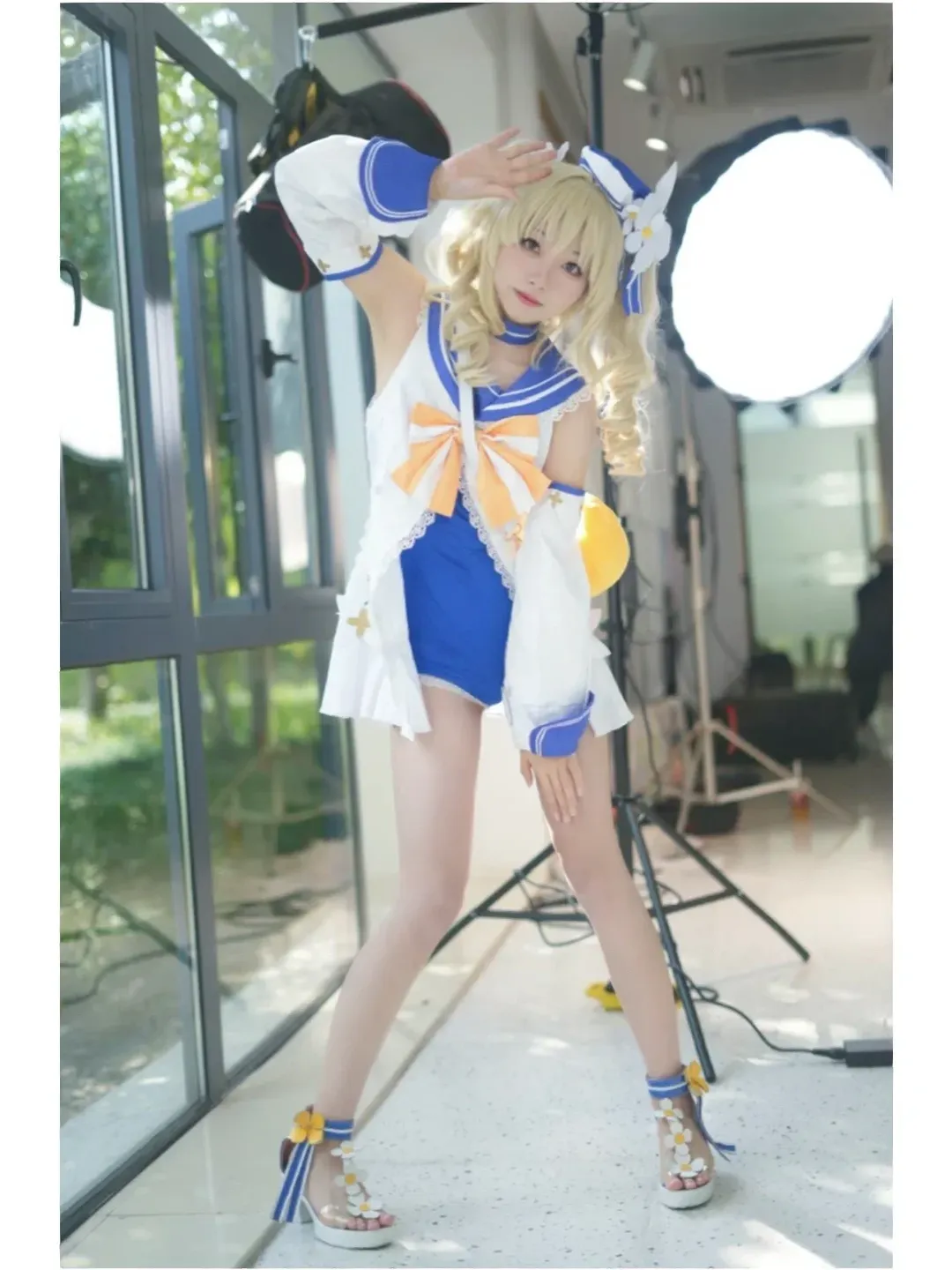 原神, cosplay, 芭芭拉cos, 水手服, 杭州漫展