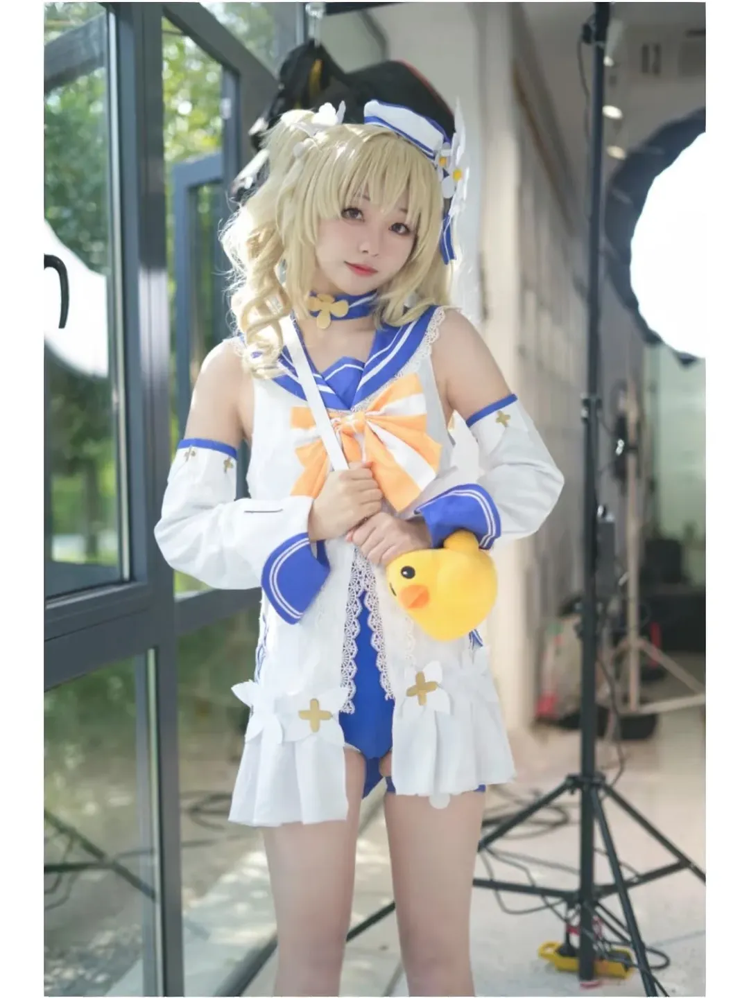 原神, cosplay, 芭芭拉cos, 水手服, 杭州漫展 - 第3张