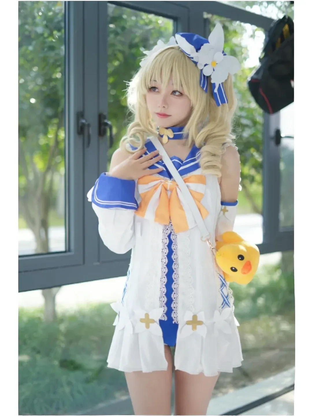 原神, cosplay, 芭芭拉cos, 水手服, 杭州漫展 - 第5张