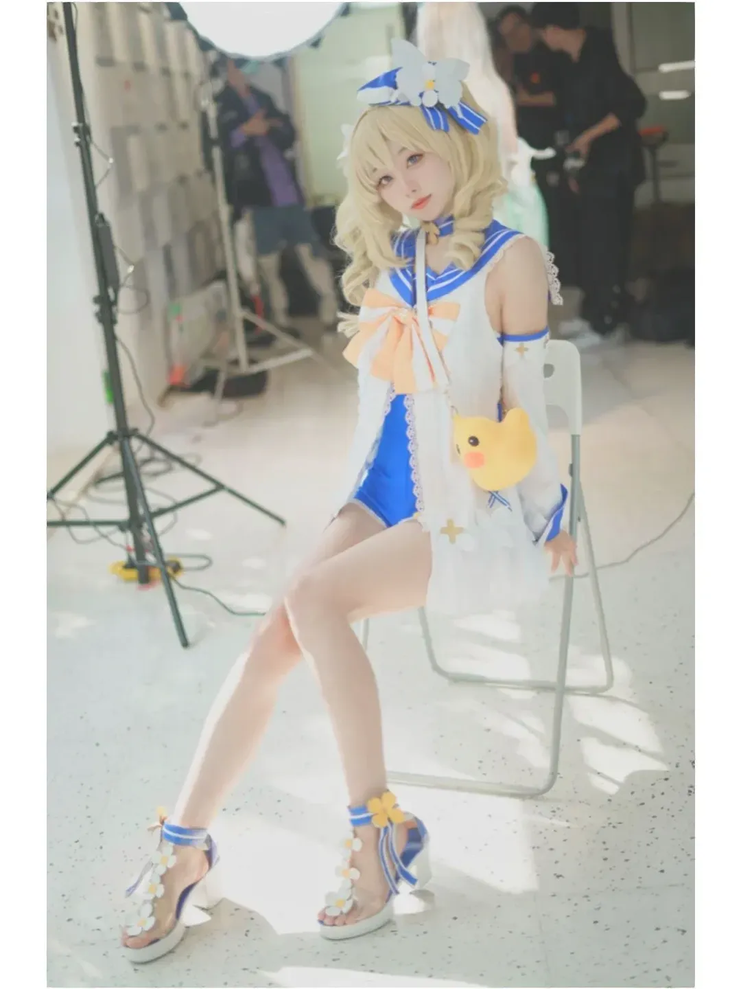 原神, cosplay, 芭芭拉cos, 水手服, 杭州漫展 - 第6张