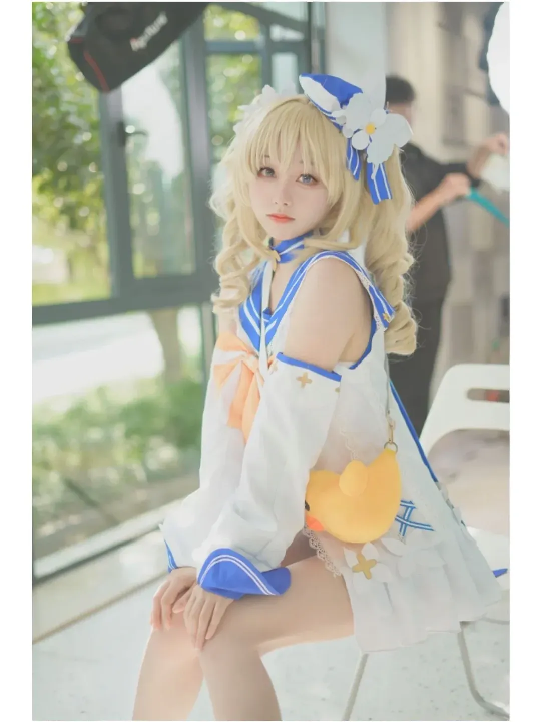 原神, cosplay, 芭芭拉cos, 水手服, 杭州漫展 - 第8张