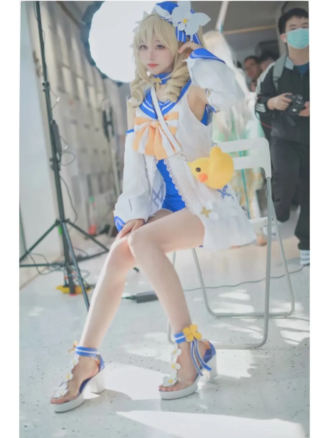 原神, cosplay, 芭芭拉cos, 水手服, 杭州漫展 - 第9张