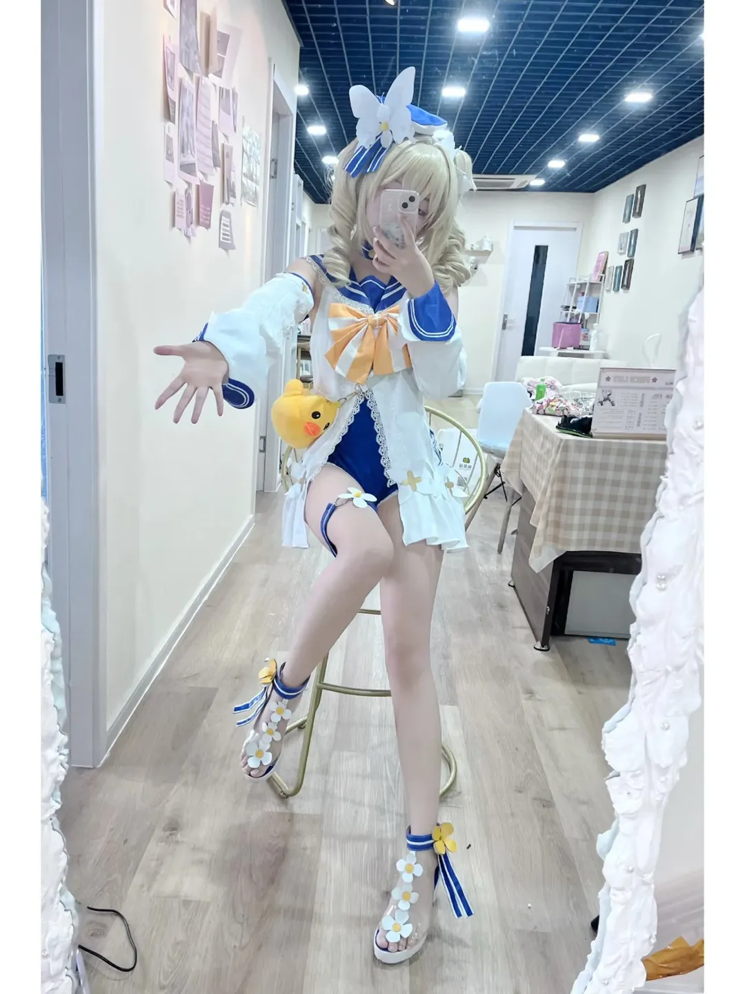 原神, 芭芭拉cos, 芭芭拉cosplay, 原神芭芭拉, 水手服Cosplay