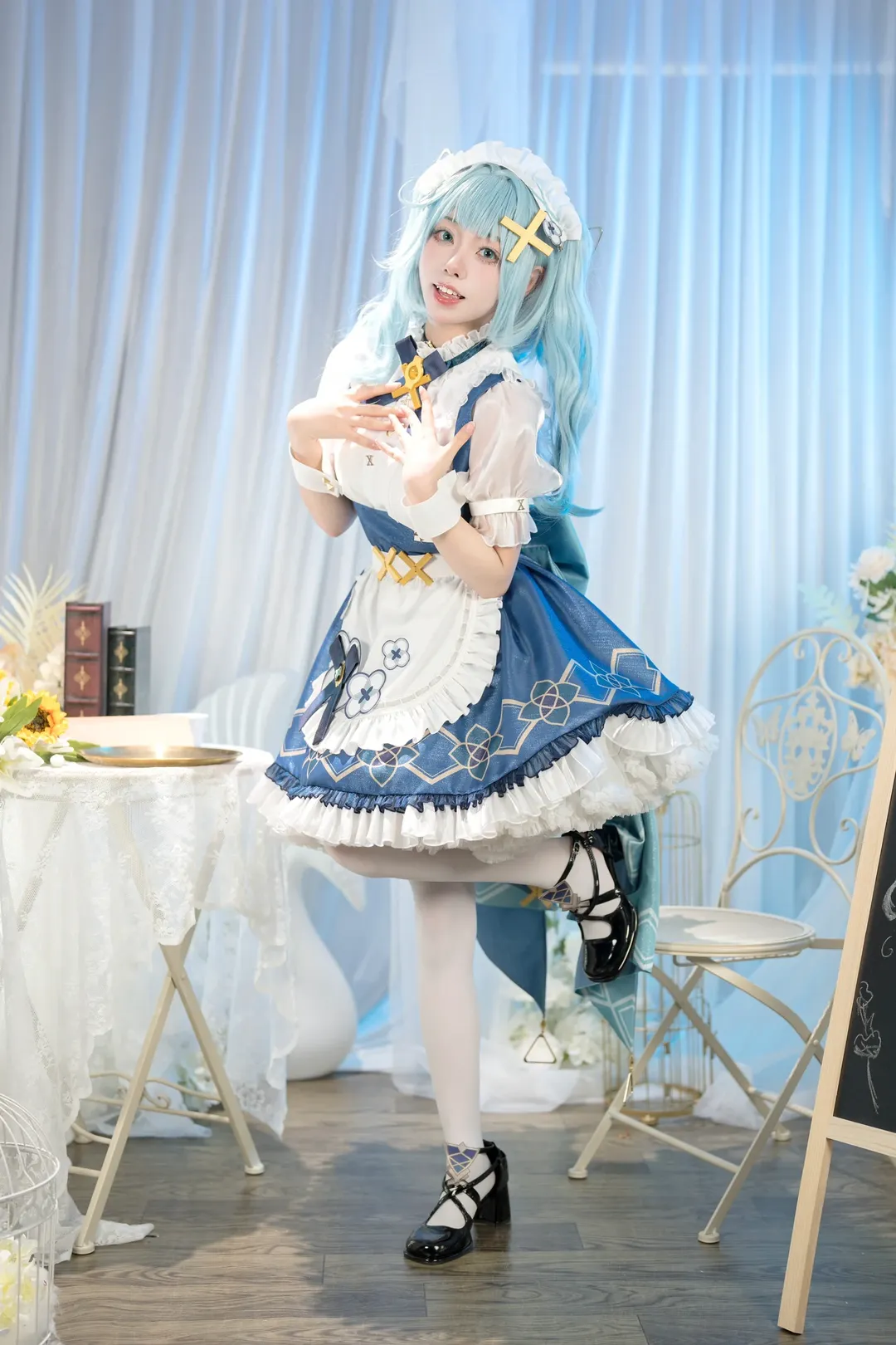 原神, 女仆装, 珐露珊cos, cosplay摄影, 二次元日常 - 第17张